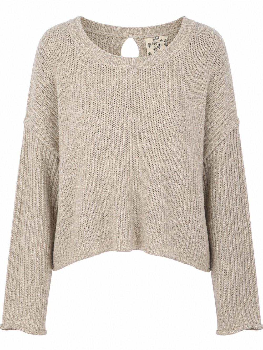 Hippie Rose Medium Beige Sweater